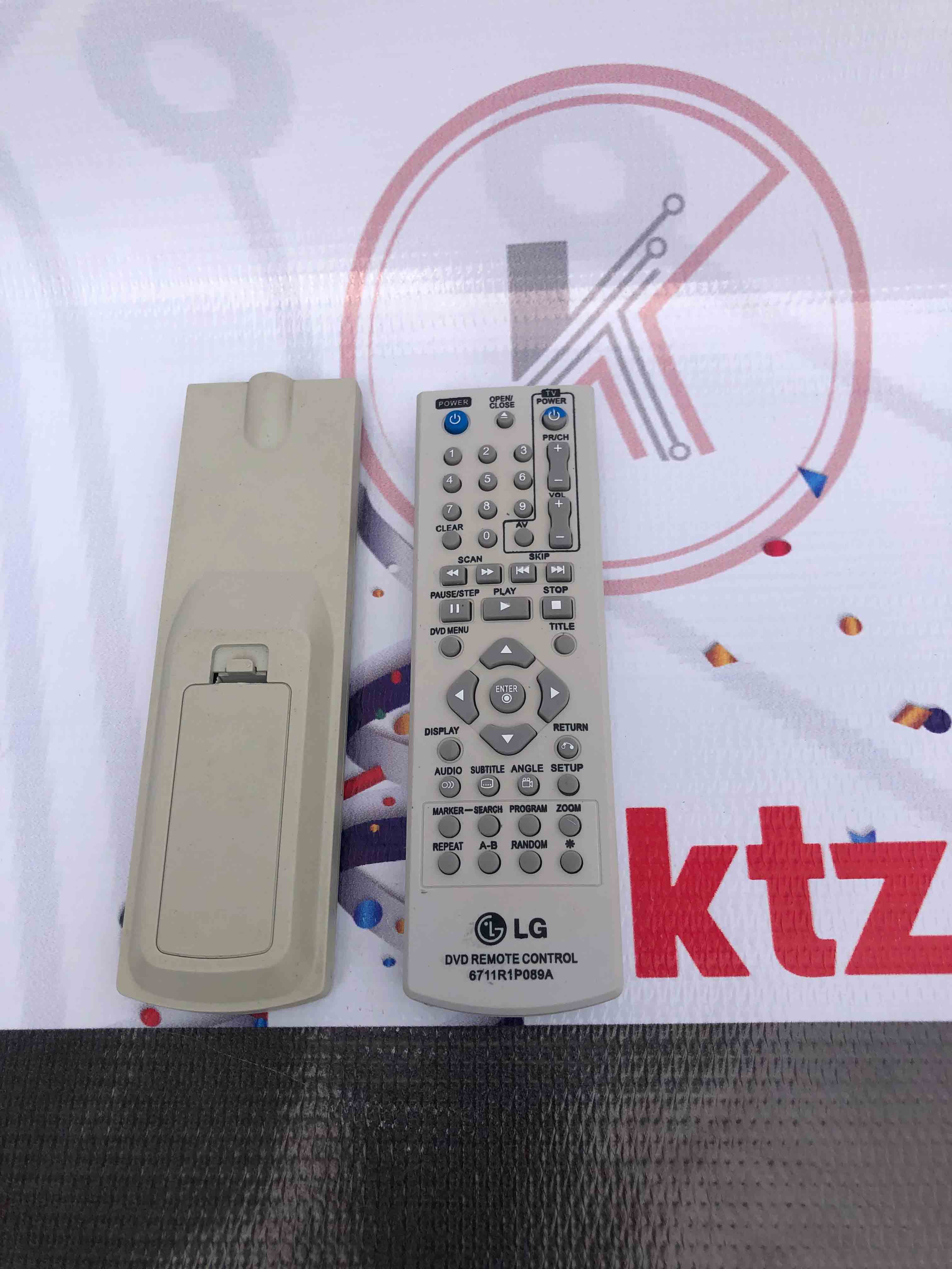 LG DVD TV REMOTE CONTRAL